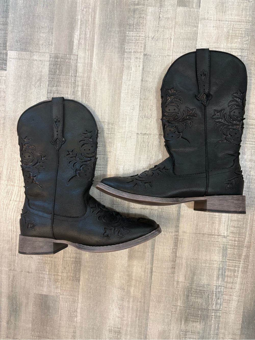 Roper Western Boots Women’s Kennedy Black Size 9